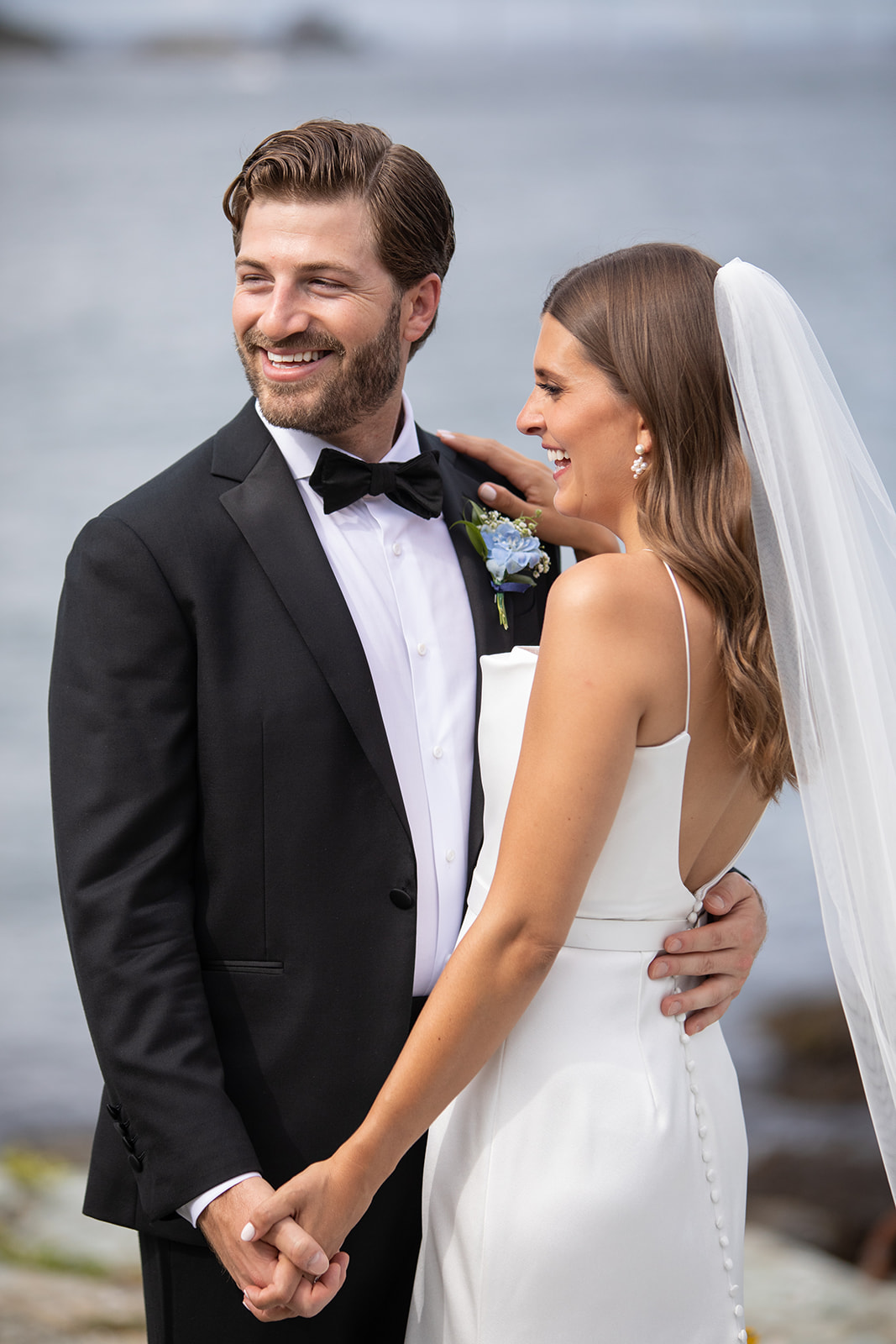 Kristen and Scott wedding portrait