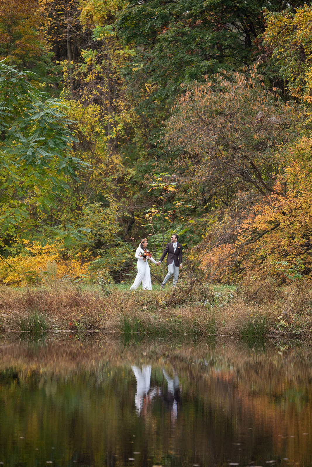 Dana and Joey wedding portrait